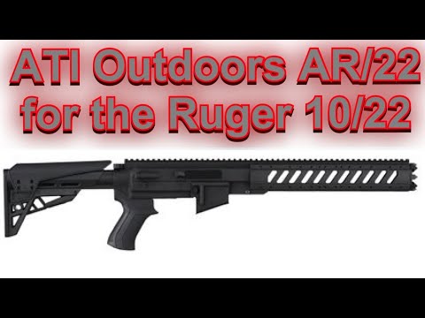 ATI Outdoors AR/22 Chassis for the Ruger 10/22