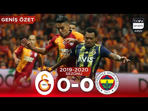 GENİŞ ÖZET: Galatasaray (0-0) Fenerbahçe | 6. Hafta - 2019/2020