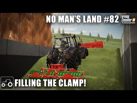 Chopping Corn, Plowing & Sowing Canola, No Man's Land #82 Farming Simulator 19 Timelapse