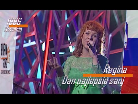 eurovision 1996 Slovenia 🇸🇮 Regina - Dan najlepših sanj ᴴᴰ