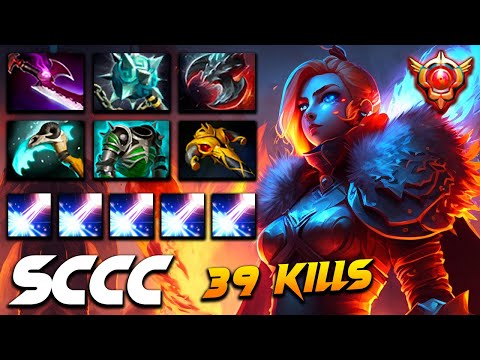 Sccc Lina 39 KILLS Fire Reaction - Dota 2 Pro Gameplay [Watch & Learn]