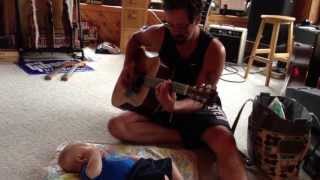 Baby Sitter 101 in Martin Strat Ville Eddie Vegas Playing Aaron Lewis "Tangled Up In You"