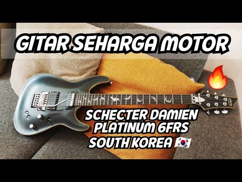 Schecter Damien Platinum 6 FR-S Sustainiac Electric Guitar 2013-present - Satin Black image 20