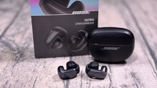 Video thumbnail for Bose Ultra Open Earbuds - The Best Open Ear Design Earbuds! by Flossy Carter
