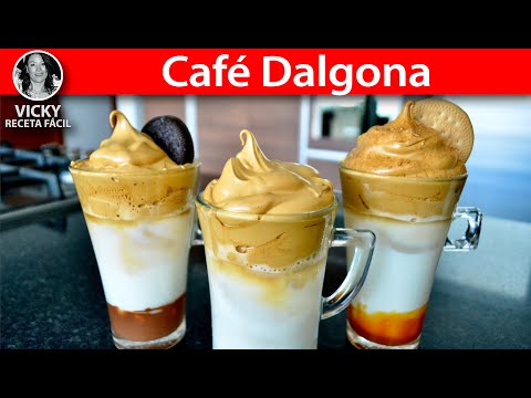 Café Dalgona Espumoso | #VickyRecetaFacil Video