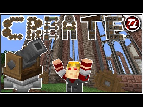The Base that Builds Itself! - Minecraft Create Mod