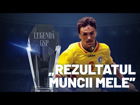 Gheorghe Popescu, desemnat Legendă GSP: „Rezultatul unei munci extraordinare pe care am făcut-o”