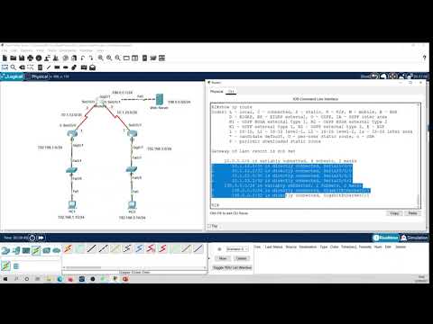 Configure IPv4 Static and Default Route
