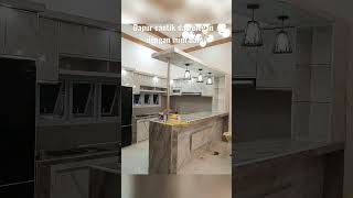 Download lagu Elegant minimalist kitchen with a beautiful mini bar #shorts mp3