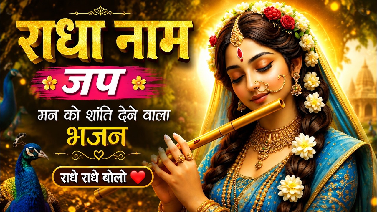 राधा राधा नाम का जप | radha radha chanting female version | Radha Krishna Bhakti Song #radha