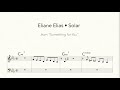 Eliane Elias • Solar • Piano transcription