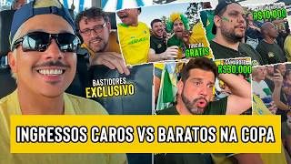 INGRESSOS DE R$ 1, R$ 10.000 e R$ 30.000 NA COPA!