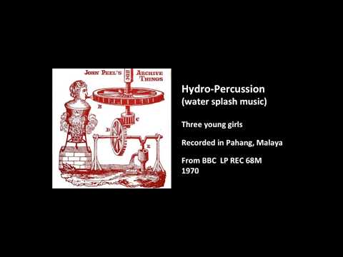 Hydro percussion -- water splash music -- Malaya
