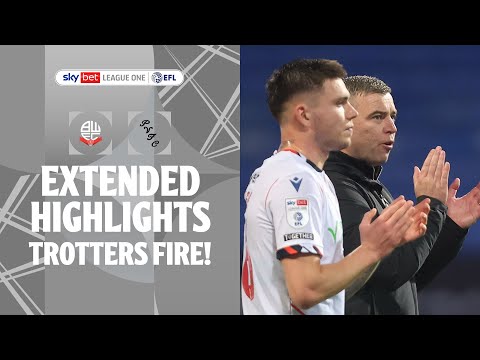 TROTTERS FIRE! | Bolton Wanderers v Port Vale extended highlights