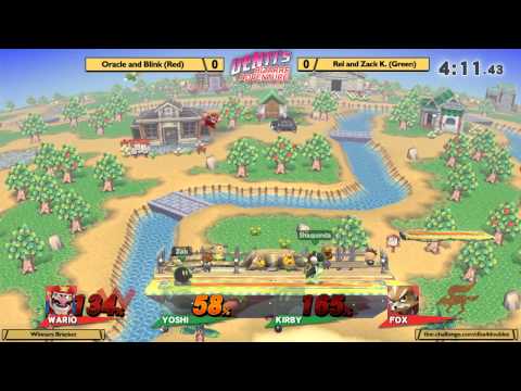 DBA 4 Smash 4 - Blink and Oracle vs YellowRello and Zack K - Winners Bracket