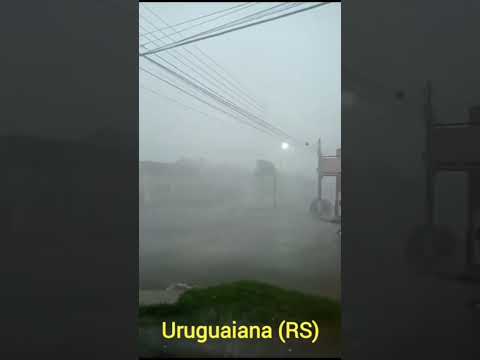 Tempestade no Rio Grande do Sul  Brasil 🇧🇷