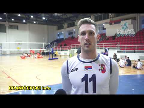 3. kolo Druge Lige Centar: OK "Sloga 2015 Jedinstvo" : OK "Crvena Zvezda 2" (RTV MLAVA 31.10.2021.)