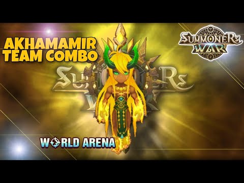 Akhamamir Team Combo in World Arena - Summoners War