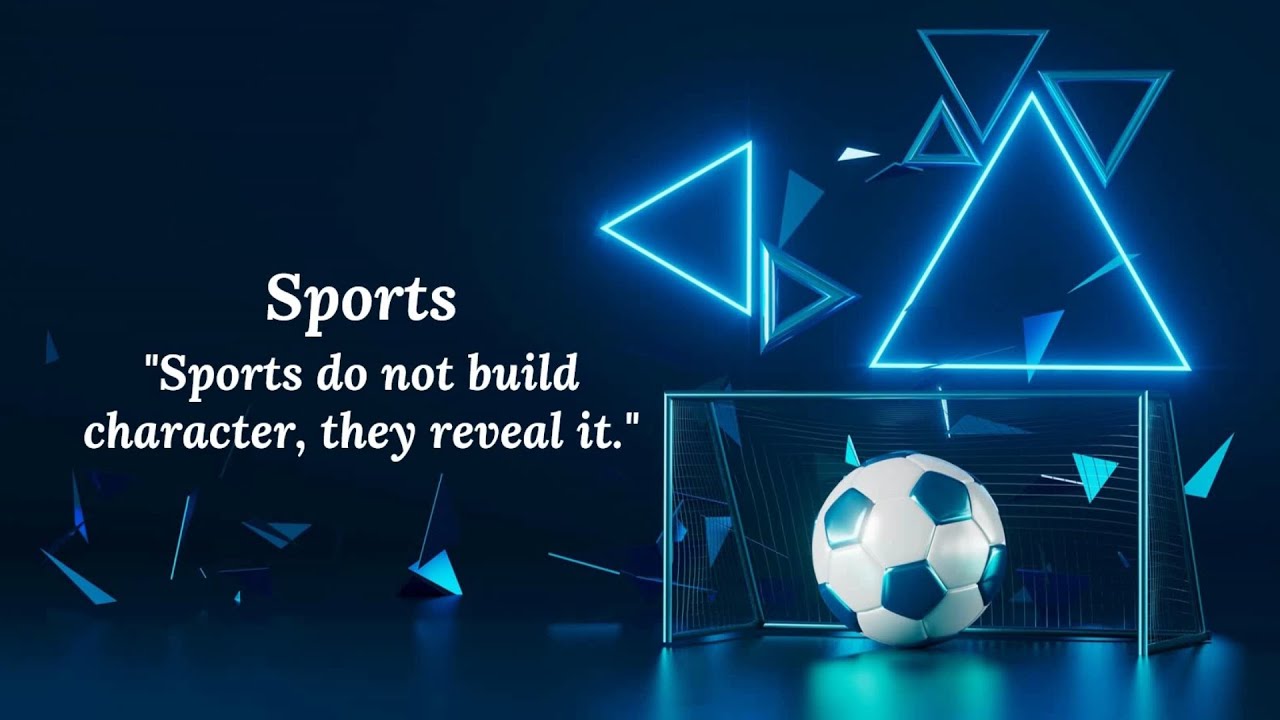 Sports Theme Background PowerPoint Presentation