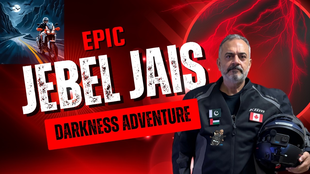 Night Ride to Jebel Jais — Twisties in Total Darkness — watch the ride video