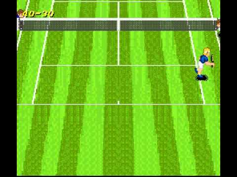 Super Tennis (1991) [SNES]
