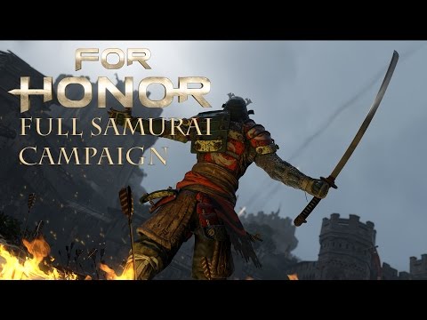 For Honor full Samurai campaign