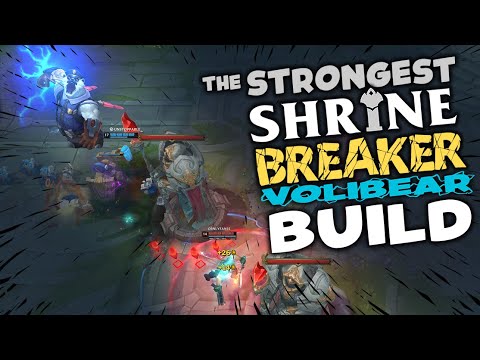 The STRONGEST SHRINE👊BREAKER⚡VOLIBEAR🐻 Build Top Lane! #volibear #hullbreaker