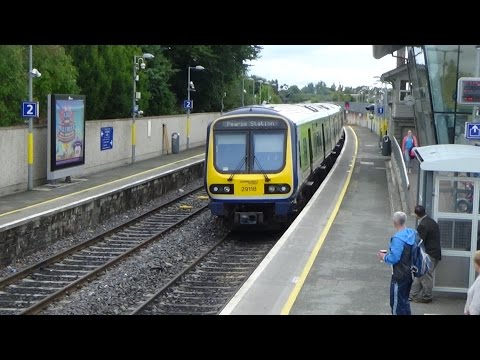 Ride on IE 29000 Class DMU No.29108 from Leixlip Confey to Clonsilla
