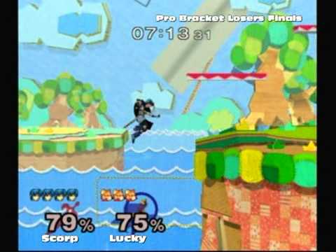 Ownapalooza XI SS: Pro Losers Finals - Lucky (fox) vs Scorpion Mango (marth)