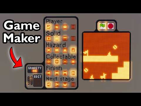 I Made a Redstone Game Engine!