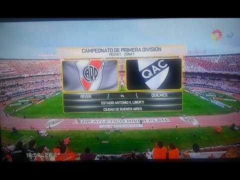 River Plate vs Quilmes (5-1) Torneo De Transicion 2016 - Fecha 1 - Resumen Full HD