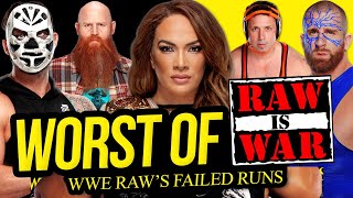 WORST OF RAW | Failed Raw Runs!
