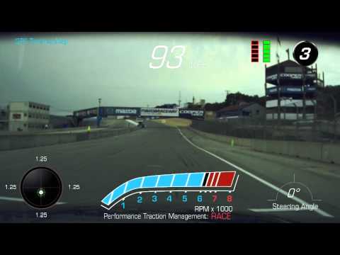 Laguna Seca Hot Laps in Cadillac ATS-V