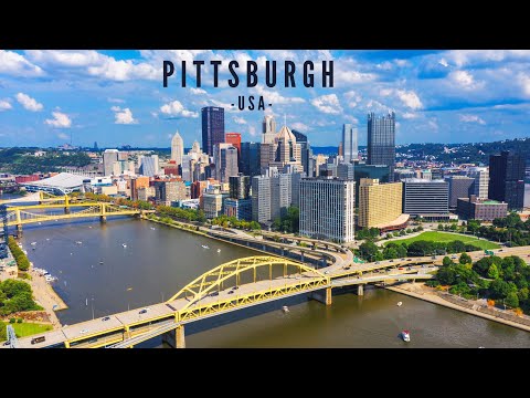 Stunning Aerial Views of Pittsburgh | The Steel City Like Never Before!