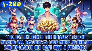 🔥Ocean Survival: He Unlocked 100x Amplification Talent and Upgraded His Raft into a Super Battleship