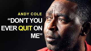 FOOTBALL LEGEND: Advice Will Change Your Life (MUST WATCH ) Compelling Speech 2020 | Andy Cole