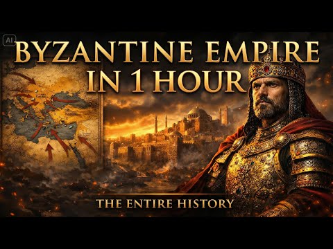 The Entire History Of  BYZANTINE EMPIRE In 1 Hours