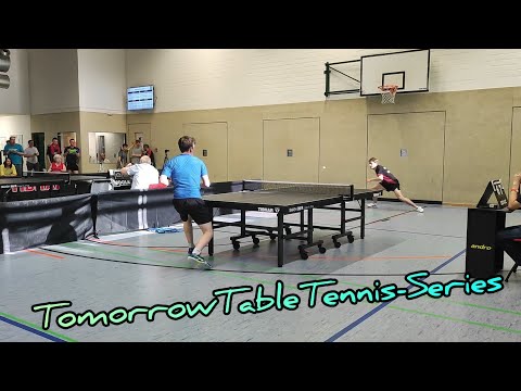 Ein Stück Viertelfinale - TomorrowTableTennis-Series - Timotius Köchling vs Miikka O'Connor