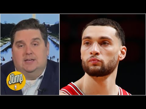 Brian Windhorst:NBA高管正在關注扎克-拉文|The Jump (Brian Windhorst: NBA executives are keeping an eye on Zach LaVine | The Jump)