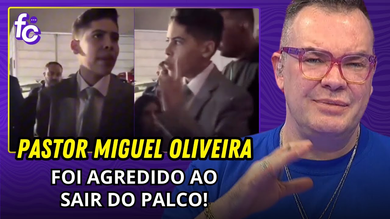 EXPELLED LIVE: Pastor Miguel Oliveira is removed from the congress screaming! | Felipe Campos