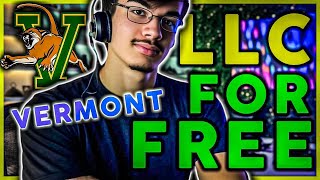 Vermont LLC - How To Start an LLC in Vermont For FREE (in under 5 minutes) 🇺🇸