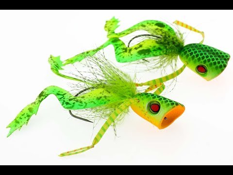 Fluebinding: Gedde popper “Frøen”