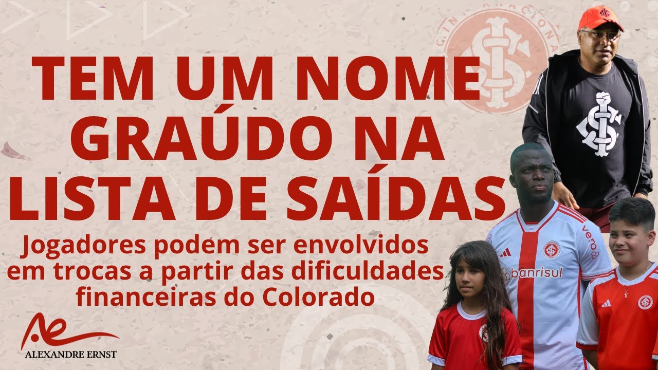 A LISTA DE SAÍDAS NO INTER | NOME GRAÚDO PRA NEGÓCIO | LATERAL-ESQUERDA NA BERLINDA | 2025 COMEÇOU