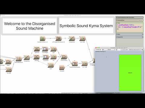 Disorganised Sound on the Kyma