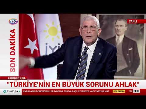 Genel Başkanımız Sayın Müsavat Dervişoğlu, SZC TV'de Liderler Özel yayınında...