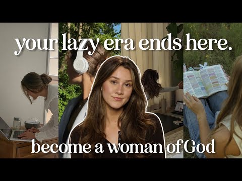How To Overcome Laziness with Jesus: Become a Productive Woman of God