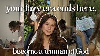 How To Overcome Laziness with Jesus: Become a Productive Woman of God