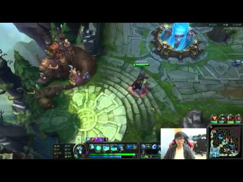 SKT T1 Faker Best Stream Karthus vs Lee Sin Jungle Gameplay Season 6 Patch 6.1 LoL Pro Str