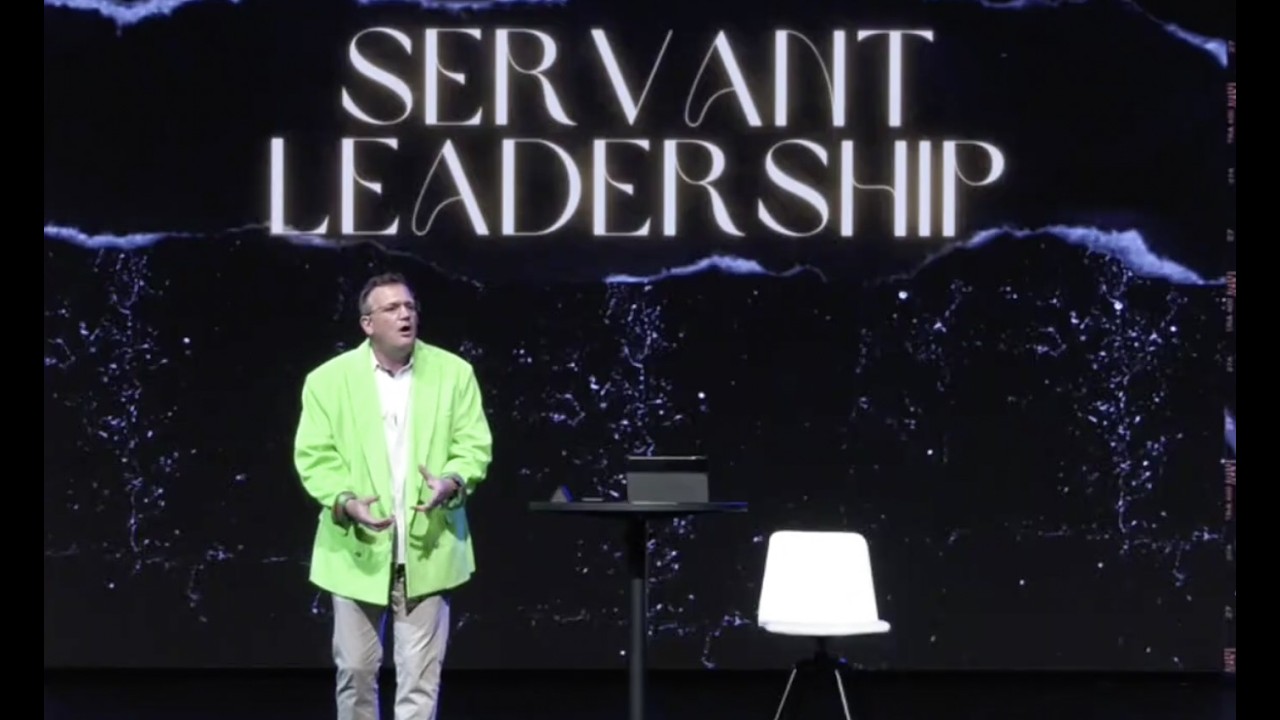 Lead like a servant, succeed like Jesus.