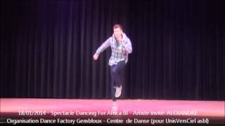 preview picture of video 'Dance Factory Gembloux - 18/01/2014 - Alexandre (POPPING)'